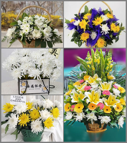 贵州毕节市威宁县黑土河乡落开村白事提篮配送